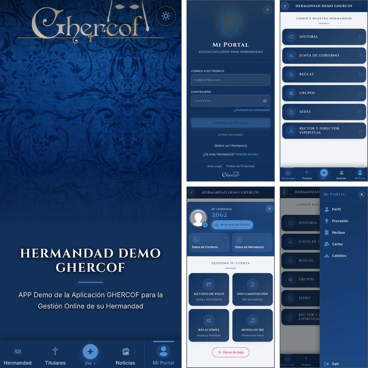 ACTUALIZACIÓN DE LAS APP GHERCOF EN LAS TIENDAS OFICIALES
